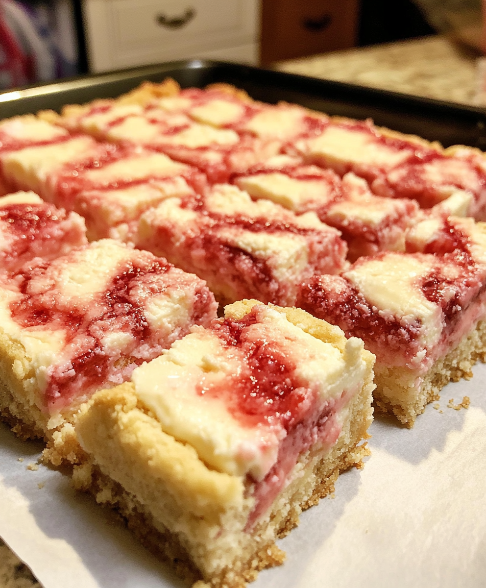 Test Mascarpone Strawberry Swirl Bars - Content Image 2