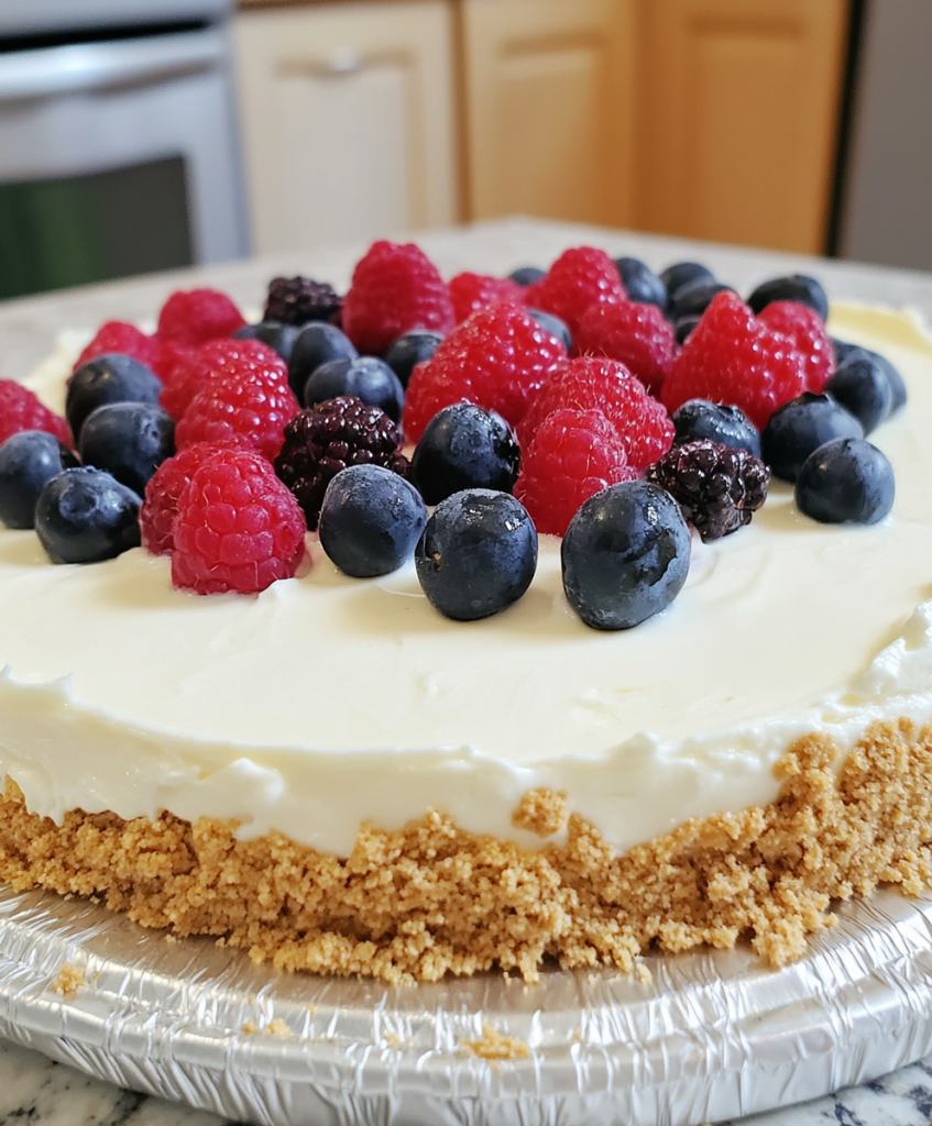 No-Bake Yogurt Cheesecake